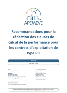 Recommandations pour l&rsquo;évaluation de performance énergétique dans le cadre de contrats d&rsquo;exploitation avec intéressement – Juin 2026
